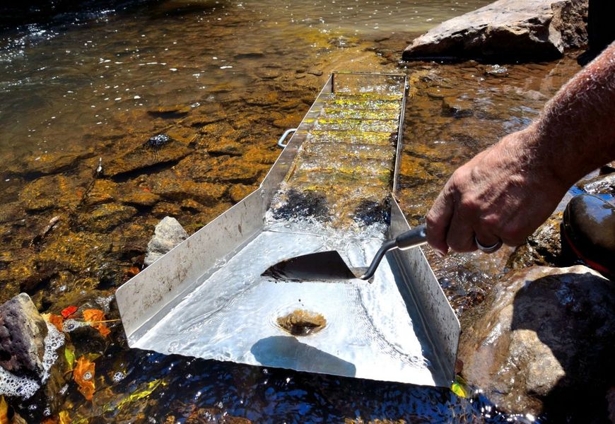 De l'or dans la rivière