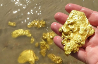 Types of gold deposits in nature