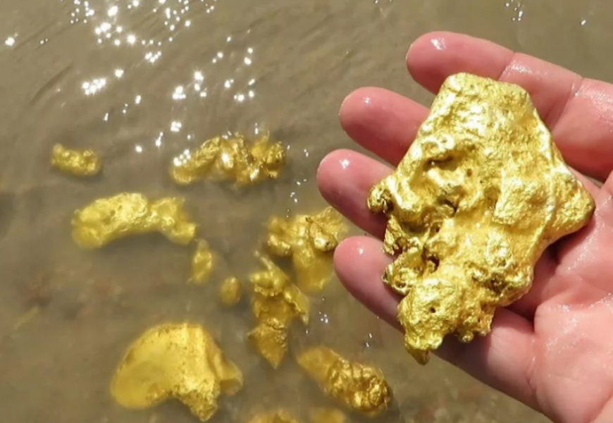 Arten von Goldvorkommen in der Natur