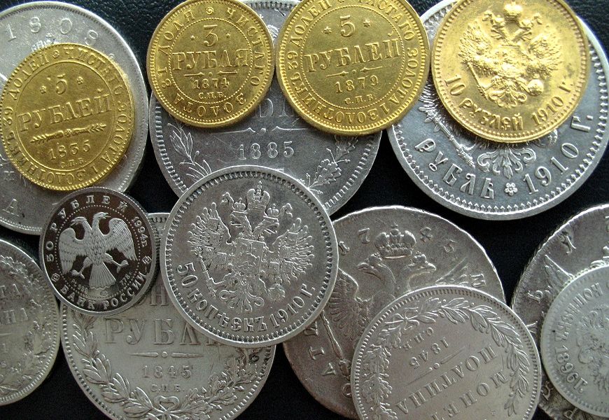 Münzen aus dem zaristischen Russland