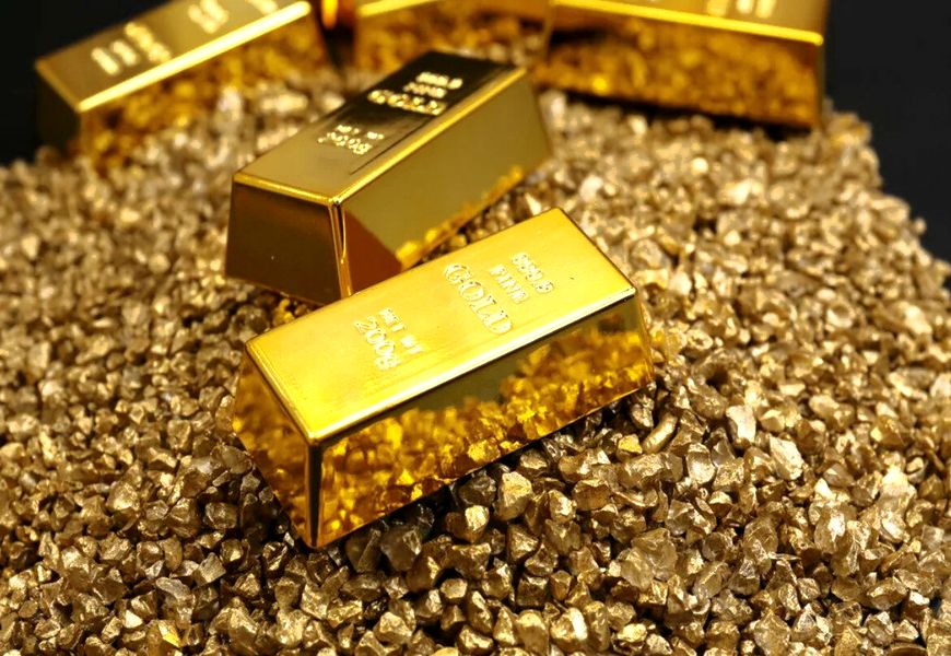 Gold bars