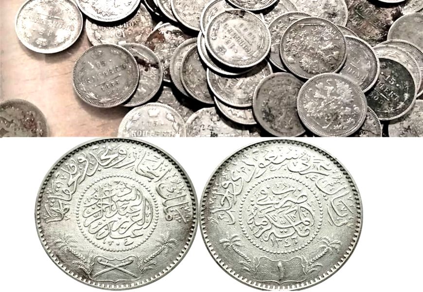 Ways to clean silver coins 