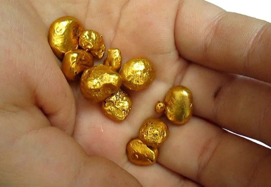 Precious metal nuggets