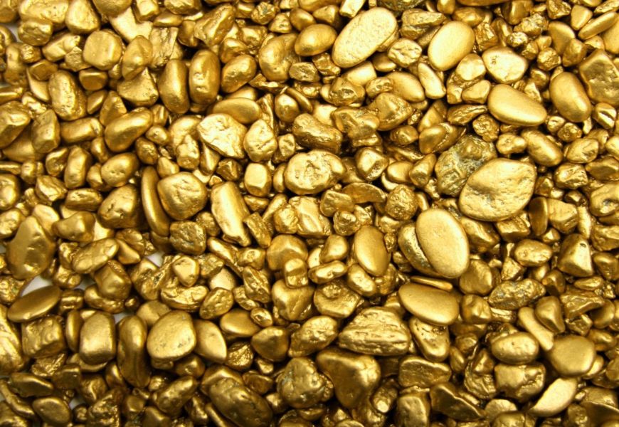 Variety of gold compositions and colors