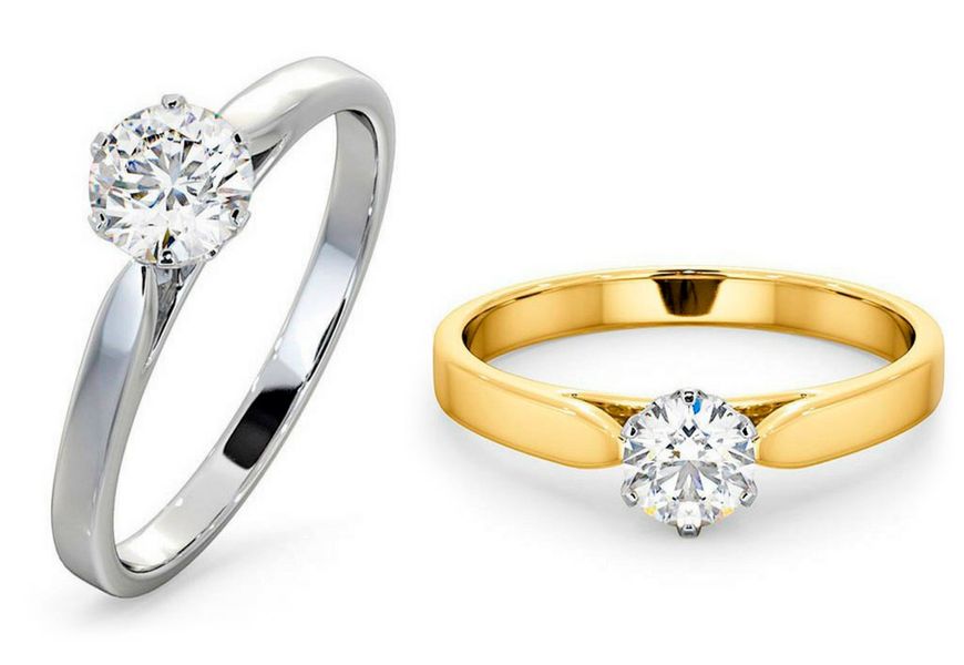 White and yellow gold: the reason for the color changes of the precious metal