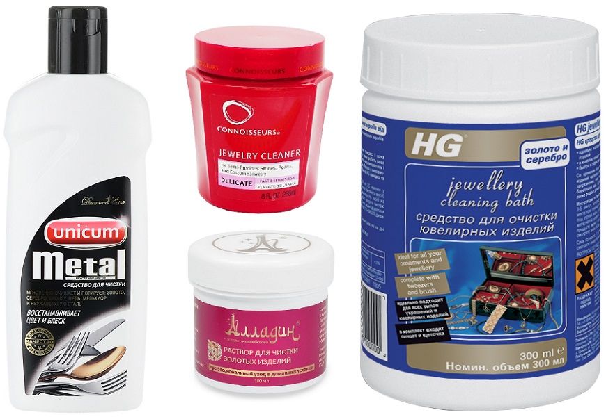 Semi-professional jewelry cleaning products