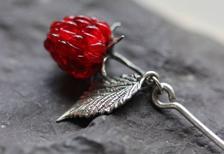 Broche en argent sterling