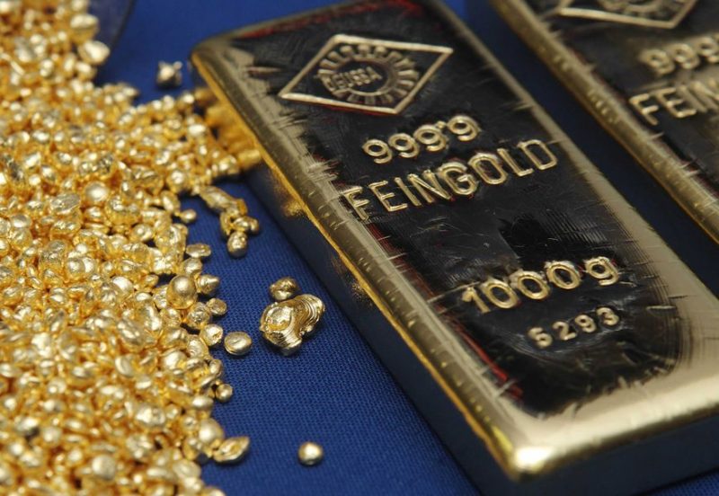Dynamique du stock d'or de la Russie au cours des 5 dernières années
