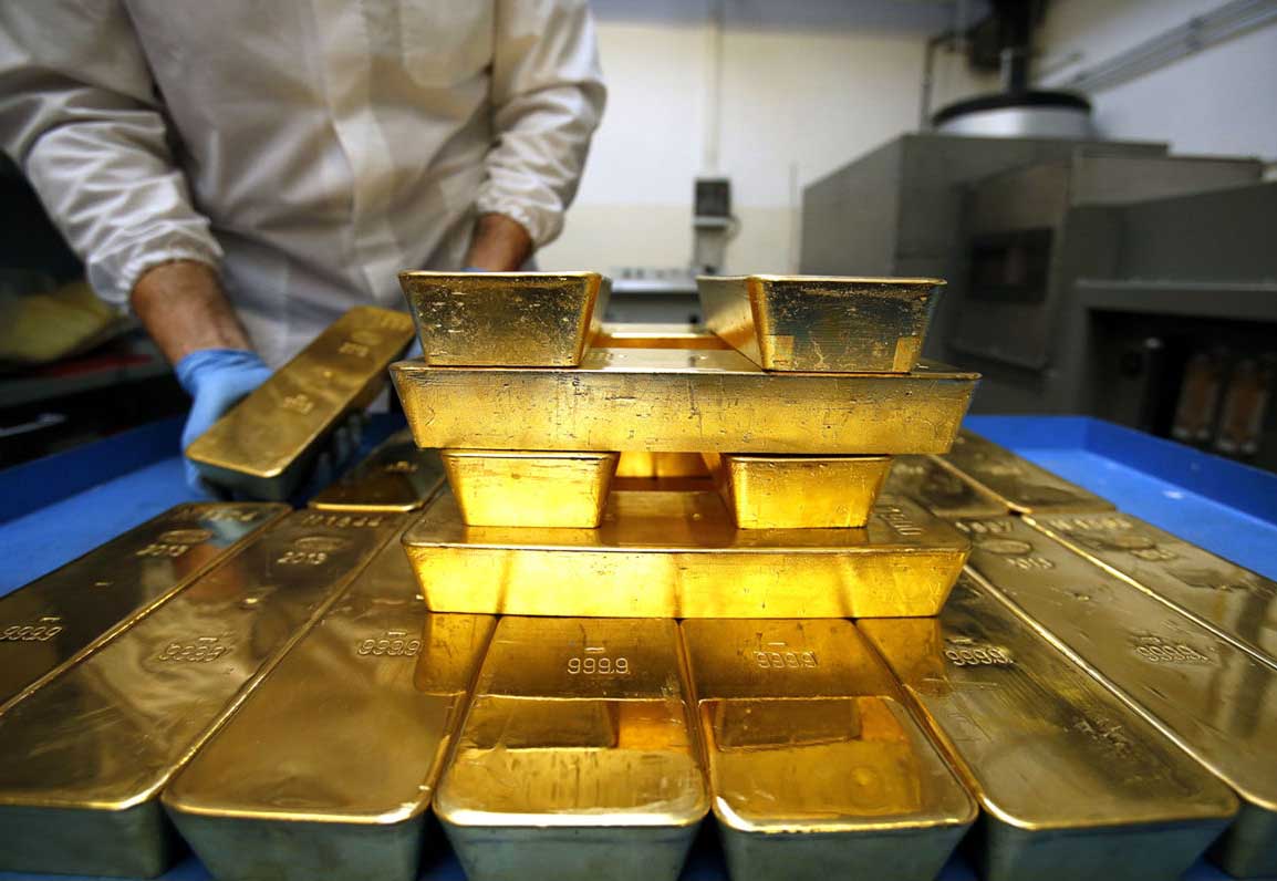 Russia's gold stockpile: the way from ore to 999 bar